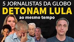 Globo pegando pesado com o LULA - Agora foram 5 de uma vez detonando o ladrão