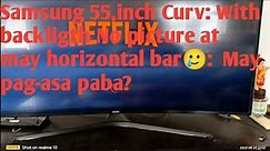 Led tv Samsung Curved: 55 inch: On Off, On Off problem,,, troubleshoting step by step.
