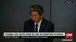 Toshiba CEO quits over $1.2 billion accounting scandal