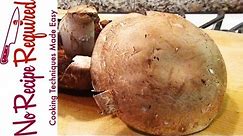 How to Clean Portobello Mushrooms - NoRecipeRequired.com
