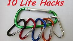 10 Life Hacks with Carabiners