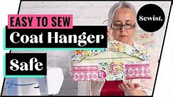 Easy To Sew A Coat Hanger Safe