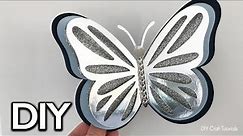 3D Paper Butterfly with easy template | Easy and Fun DIY Paper Butterfly
