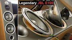 Look Inside Upgraded JBL E100 Speakers