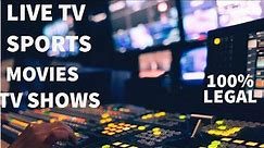 Live Tv With Sports Movies And More 100% LEGAL
