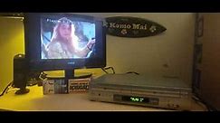 Sony SLV-D300P VCR Combo Demo for ebay listing