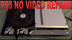 PS3 WITH NO VIDEO AND GREEN LIGHT REPAIR GLOD Hard Drive Failure (como reparar PS3 sin video)