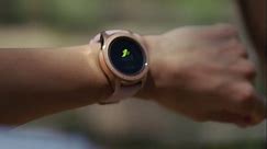Samsung - Galaxy Watch Smartwatch 42mm Stainless Steel LTE SM-R815UZDAXAR GSM Unlocked - Rose Gold (Renewed)