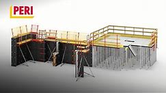 PRODUCT | PERI DUO Animation – The lightweight formwork for walls, columns and slabs (EN)