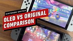 Nintendo Switch OLED vs. Nintendo Switch Original Comparison