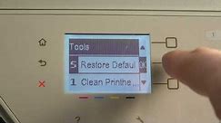 Factory Reset HP DeskJet Advantage 4615 - Restore Default Printer Settings on HP Advantage 4615