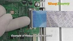 LG LCD TV Repair - How to Replace 6871L-2045A T-Con Board - How to Fix LCD TVs