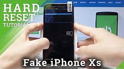 HARD RESET on Fake iPhone Xs - Factory Reset / Bypass Screen Lock