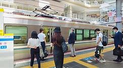 4K Japan Train - Osaka to Kyoto by JR Tokaido Train | Japanese Countryside