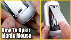How To Open Magic Mouse Back - Cant Open Magic Mouse Battery Cover Stuck