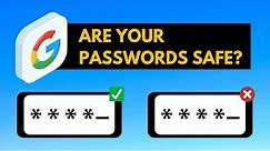 Google Password Checkup: 4 Steps to Secure Passwords in Chrome
