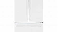 GE® ENERGY STAR® 18.6 Cu. Ft. Counter-Depth French-Door Refrigerator|^|GWE19JGLWW