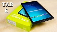 Samsung Galaxy Tab E 9.6, Review, análisis y características en español.