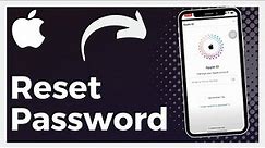 How To Reset Apple ID Password (Update)