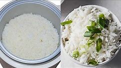 How to Make Rice in the Rice Cooker + Water to Rice Ratios