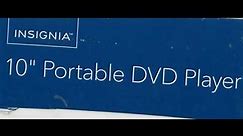 Insignia 10" Portable DVD Player Swivel Screen NS-P10DVD18 (10-2019)