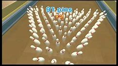 Wii Sports: Power Throws *91 PINS CHEAT* (Both Sides)