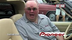 Harry Kroll From Pioneer Electronics On The 2010 Hot Rod Power Tour.