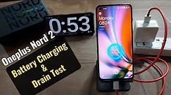 Oneplus Nord 2 Battery Drain Test & Charging Test (0-100) | Benchmark, CPU Throttling, Gaming Test
