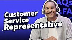What does a customer service representative actually do?
