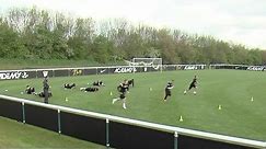 How to improve endurance and core strength | Soccer training drill | Nike Academy