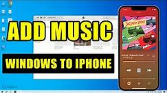 How to Transfer Music from Windows PC to iPhone (Without iTunes) | 3 Safe Ways
