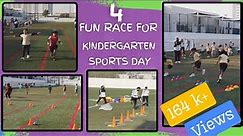 4 Fun race for kindergarten sports day || physicaleducation || physedgames.