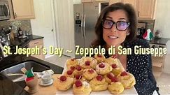 Homemade Cream Puffs 🇮🇹 St. Joseph's Day - Zeppole di San Giuseppe