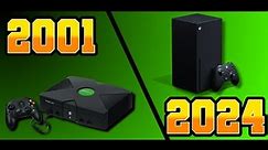 Xbox evolution console 2001-2024