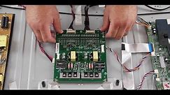 Vizio M50-C1 50" LED TV Board Replacement - Replace Main Board, Power Supply, LED Driver & T-con