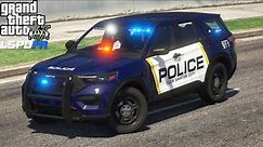 GTA 5 LSPDFR #740 Brand New 2020 Ford Police Interceptor Utility Los Santos City Patrol