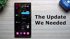 The Samsung One UI Home Update We Needed