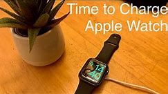 Time to Charge: Apple Watch Series 4
