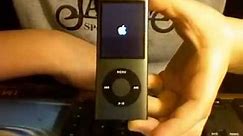 How to Shut off ALL Power to Your iPod - iPod Nano 4g Chromatic