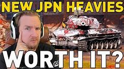 Are New Japanese Heavies Worth it (8+9)? World of Tanks