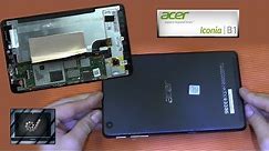 Disassembly Acer Iconia one 7 Repair B1-730 HD open zerlegen Guide