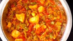 Capsicum Potato Curry Recipe in Telugu (కాప్సికం బంగాళాదుంప కర్రీ చేయడం ఎలా?)