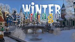Winter Village 3D Screensaver 60 FPS