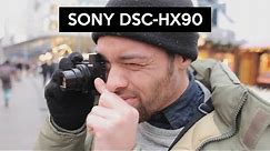 Sony DSC-HX90 | hands on | review | walking through Frankfurt