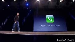 [HD] Steve Jobs - iPhone Introduction in 2007 (Complete) on Make a GIF