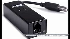 User Review: USB 56K External Dial Up Fax Data Modem Windows 10/8 / 7 / XP/Vista