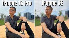 iPhone 13 Pro vs iPhone SE Camera Comparison