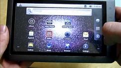 Coby Kyros MID7024 Internet Android Tablet full in-depth review