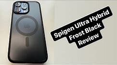 Spigen Ultra Hybrid Frost Black... Surprisingly Brilliant! | iPhone 15 Pro Max
