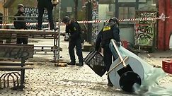 Los vecinos de Copenhague desmantelan el mercado de Christiania